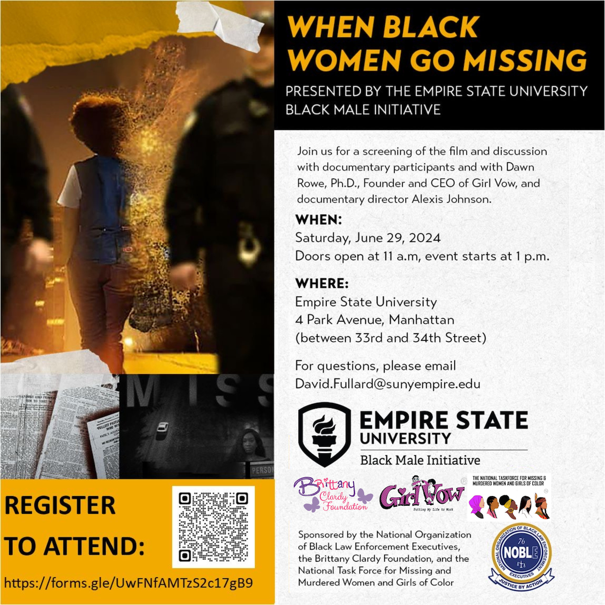 When Black Women Go Missing Poster